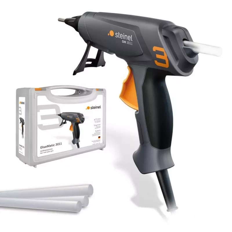 Heißklebepistole STEINEL Gluematic 3011 45 W Grau Orange