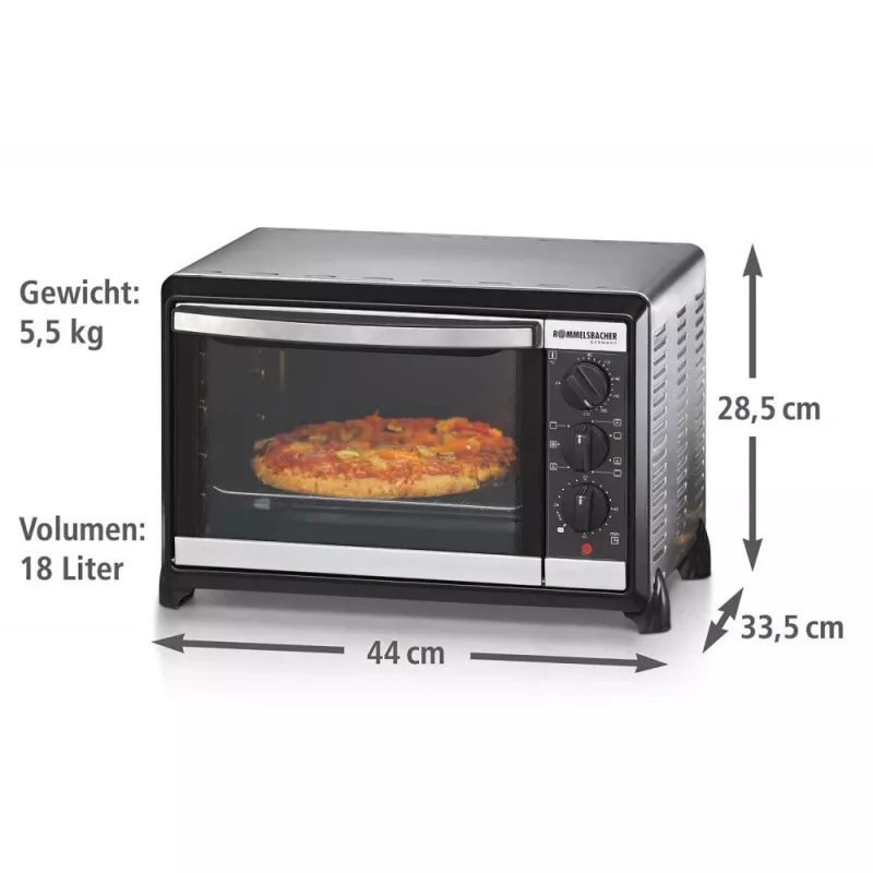 Mini-Backofen Rommelsbacher BG 1055/E