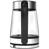 AENO EK1S Wasserkocher 1,7 L 2200 W Schwarz, Silber, Transparent