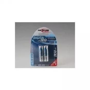 Wiederaufladbare Batterie Ansmann 2850MAH Digital AA Nickel-Metallhydrid NiMH