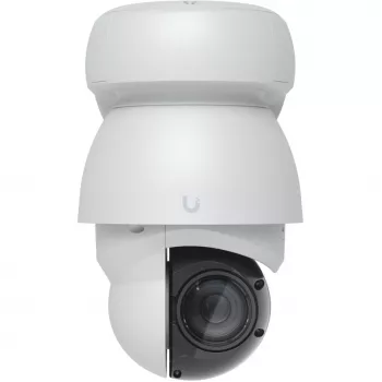 IP-Überwachungskamera UBIQUITI UVC-AI-PTZ-W — AI PTZ industriell kugelförmig 3864×2160, 22× optischer Zoom, 360° Drehung, kabelgebunden, Wand/Mast/Schreibtisch, weiß