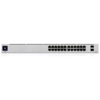 Ubiquiti UniFi 24-Port PoE Managed L2/L3 Gigabit Ethernet (10/100/1000) Power over Ethernet (PoE) 1U Silber