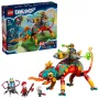 Konstruktionsspielzeug LEGO 71492 Dreamzz Mateos Feuerchamäleon-Spielset, Bausteinmodell für fantasievolles Bauen