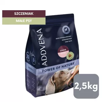 ADDVENA Power of Nature Junior Small Lamb - Trockenhundefutter - 2,5 kg