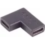 Rechtwinkliger USB-C 3.1 Adapter ShiverPeaks 13-40005, 90°-Stecker für USB-C-Geräte