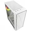Sharkoon VS8 RGB. Formfaktor: Tower, Typ: PC, Produktfarbe: Weiß. Durchmesser unterstützte Vorderseitenlüfter: 120 mm, Installierte Lüfter hinten: 1x 