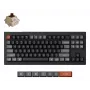Mechanische Tastatur Keychron V3 Ultra 8K – Kabel & Bluetooth, QWERTY, RGB, Schwarz
