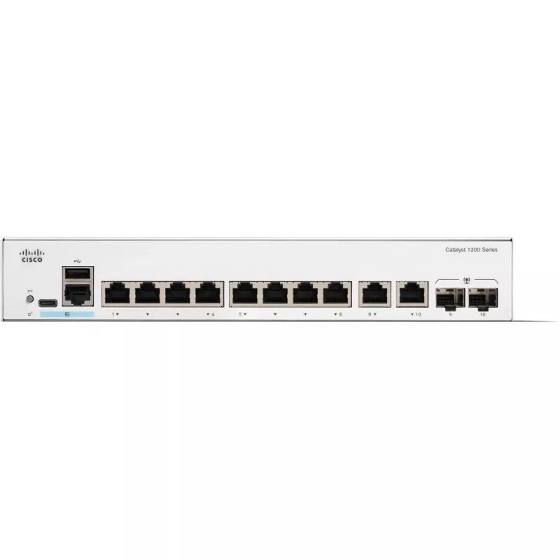 Managed Switch Cisco Catalyst 1200-8T-E-2G 8 Port GE 20 Gbit/s