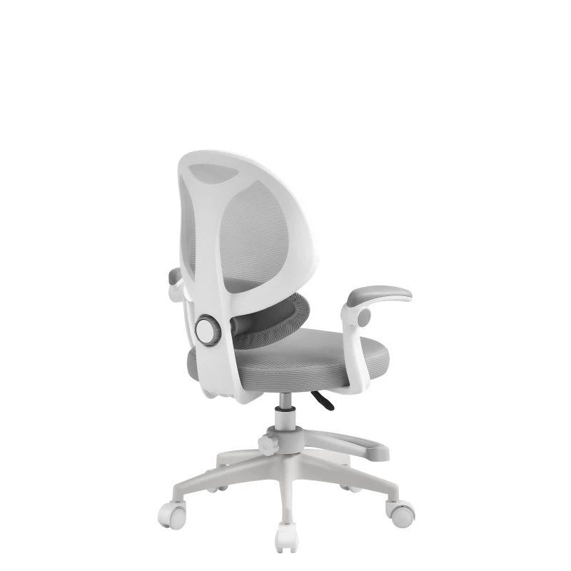 Drehstuhl mark adler Junior 4.5 Grau — ergonomischer Schreibtischstuhl, höhenverstellbar 40–50 cm, Netzrückenlehne, Rollenfußkreuz, Armlehnen, Lordosenstütze