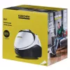 SV 7, Zylinder-Dampfreiniger, 0,5 l, schwarz, grau, weiß, Tasten, fest, 50 cm