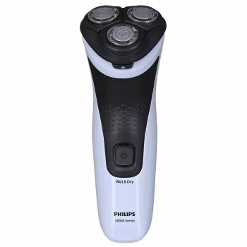 Elektrischer Rotationsrasierer Philips 3000X Series X3003/00 — 3-fach, nass & trocken, NiMH-Akku, 40 Min. Laufzeit