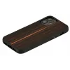 Schutzhülle Man and Wood für iPhone 12 mini – Ebenholz schwarz