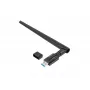 Interne WLAN-Karte LANBERG NC-1200-WIE — Dualband-USB-WLAN-Adapter, RTL8812BU, bis zu 1200 Mbit/s, externe 2x2 Antennen (5 dBi), schwarz