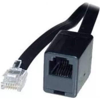 Telefonkabel ShiverPeaks BS70226-6/6 6 m Schwarz