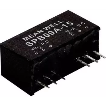 Netzteil/Wandler Mean Well SPB09C-12, Eingang 36–75 V, Ausgang 12 V, 9 W, RoHS, 24 mm Tiefe