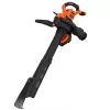 Rucksack-Laubbläser Schwarz & Decker BEBLV301-QS — 3000 W, Luftgeschwindigkeit 206–404 km/h, 72 L Fangsack, 6 kg