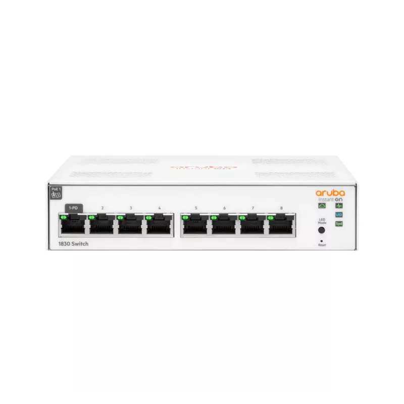HPE Aruba Networking Aruba Instant On 1830 8G Managed L2 Gigabit Ethernet Switch
