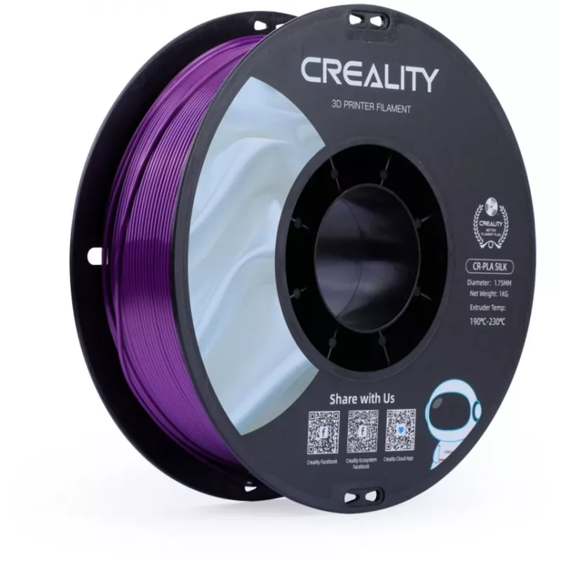 3D-Druckmaterial Creality 3D 3301120005 Seiden-Lila 1 kg