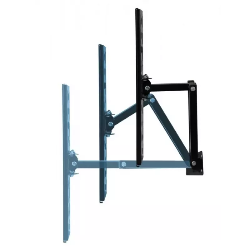 TV-Wandhalterung ESPERANZA ERW016 für 70-Zoll-Fernseher, schwarz, 45 kg Kapazität, VESA 75x75–400x400, neigbar 15°
