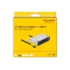 DeLOCK 91708 Kartenleser USB 2.0 Intern Schwarz Grau CF SD MicroSD