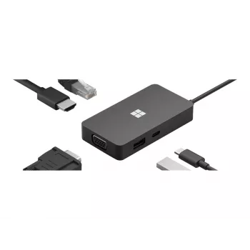 Laptop-Dock Microsoft 1E4-00002 Schwarz