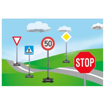 Spielzeug-Verkehrszeichen-Set Jamara 460257