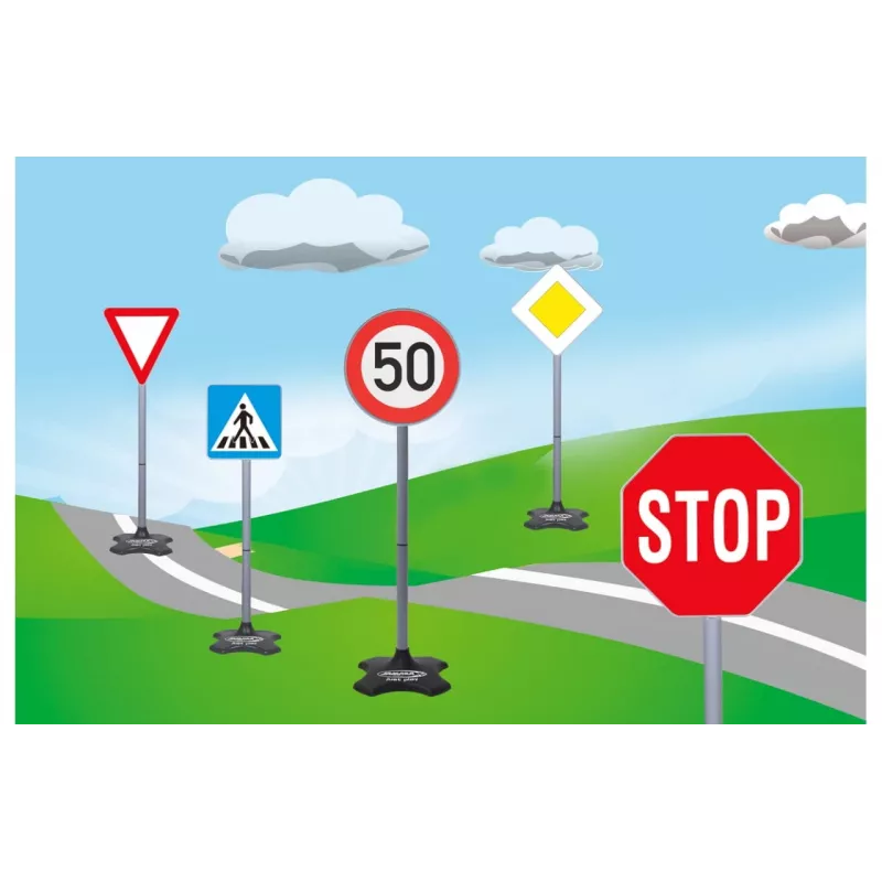 Spielzeug-Verkehrszeichen-Set Jamara 460257