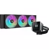 DeepCool MYSTIQUE 360 ARGB Prozessor All-in-One Flüssigkeitskühler 12 cm Schwarz 1 Stk.