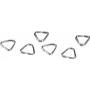 Kameragurt-Sprengringe Hama 00027902 — dreieckig 12 mm, 6er-Set