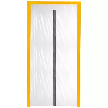 Staubschutztür Renovierung, Staubvorhang 220X110 gerade