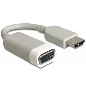 Video-Kabeladapter DeLOCK 65469 VGA D-Sub auf HDMI Typ A Weiß