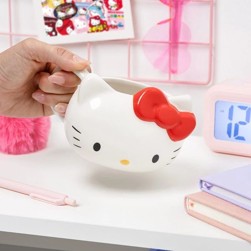 Paladone Hello Kitty Tasse in Form eines Hello Kitty Kopfes