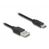 USB-Kabel DeLOCK 90133 USB 2.0 0,8 m Schwarz