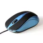 Optische Maus 800dpi SCHWARZ-BLAU MT1091