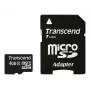 Flash Memory Transcend 4GB MicroSDHC Class 10 mit Adapter