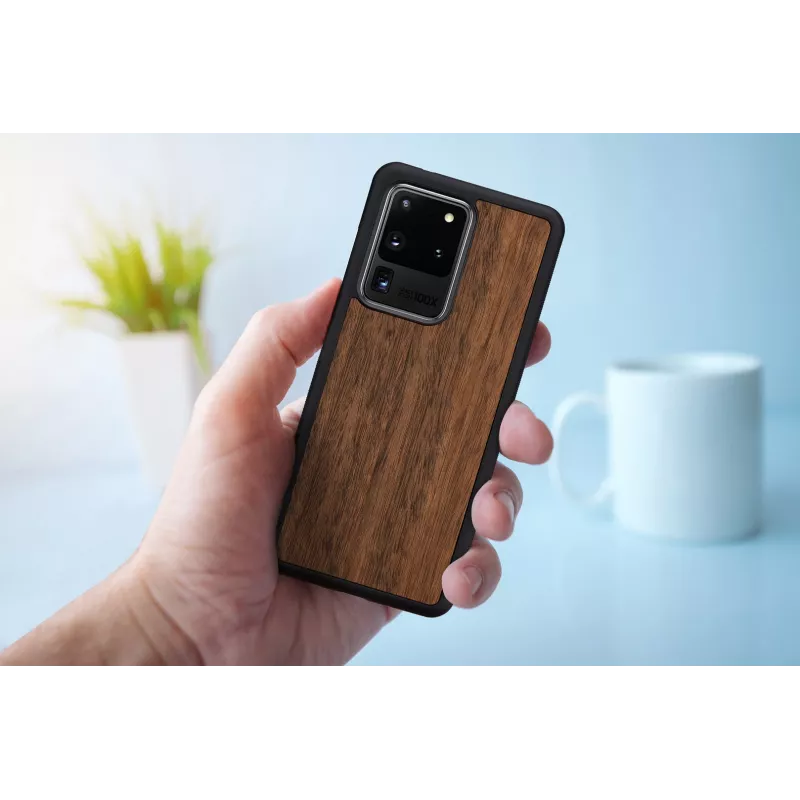 Handyhülle von Man and Wood für Samsung Galaxy S20 Ultra — Schwarz Koala