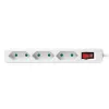 Power Extension LogiLink LPS230 1,5 m 3 AC-Ausgänge Innenbereich Weiß