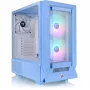 Ceres 350 MX, Tower-Gehäuse Hellblau, gehärtetes Glas x 2