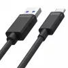 USB-C-zu-USB-A-Daten- und Ladekabel Unitek C14067BK 1,5 m, schwarz, Stecker USB-C auf Stecker USB-A