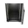 Freistehendes Rack-Gehäuse LANBERG FF01-6624-12BL 24U 19 Zoll 600×600 mm, IP20, 1200 kg, Schwarz