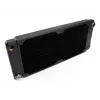 Radiator XSPC TX240 Schwarz 125mm Breite 20,5mm Tiefe 297mm Höhe