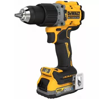 Pistolengriff-Bohrmaschine DeWALT DCD805E2T-QW, 18V Li-Ion 1.7Ah x2, bürstenlos, 2000 U/min, 90 Nm, 13 mm Bohrfutter