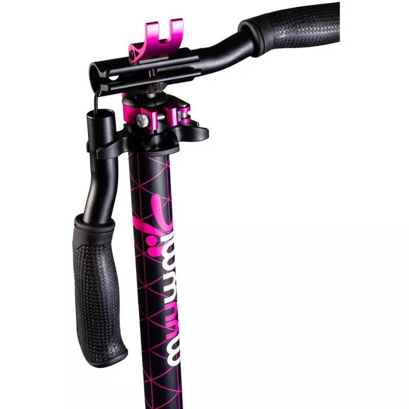 Aluminium-Scooter Pro 215 mm (schwarz/pink)