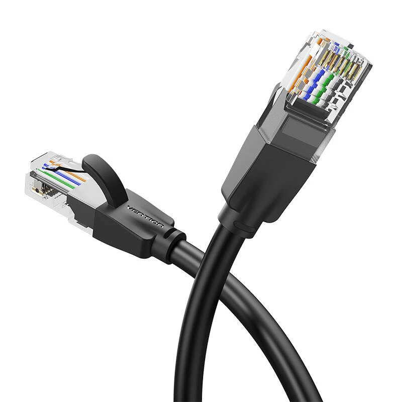 Patchkabel CAT.6 UTP/10M Schwarz Ibebl Vention