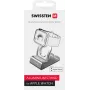 Aluminiumständer SWISSTEN 25005100 für Apple Watch — kompatibler Ladehalter, silber