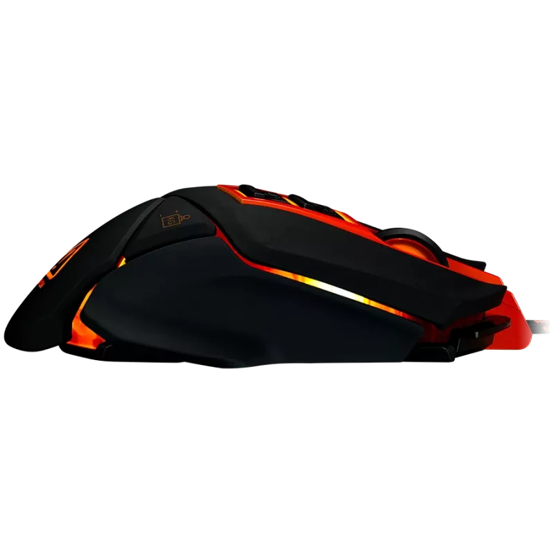 CANYON Maus Hazard GM-6 LED Kabelgebunden Schwarz Orange