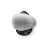 Küchenwaage Caso FinoCompact 03201 — 0,5 kg Kapazität, 1 g Teilung, LED-Anzeige, Edelstahl/Schwarz