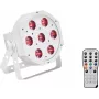 LED-Bodenleuchte EUROLITE SLS-7 HCL Weiß – LED-Bodenlampe mit HCL-Funktion, weiße Ausführung