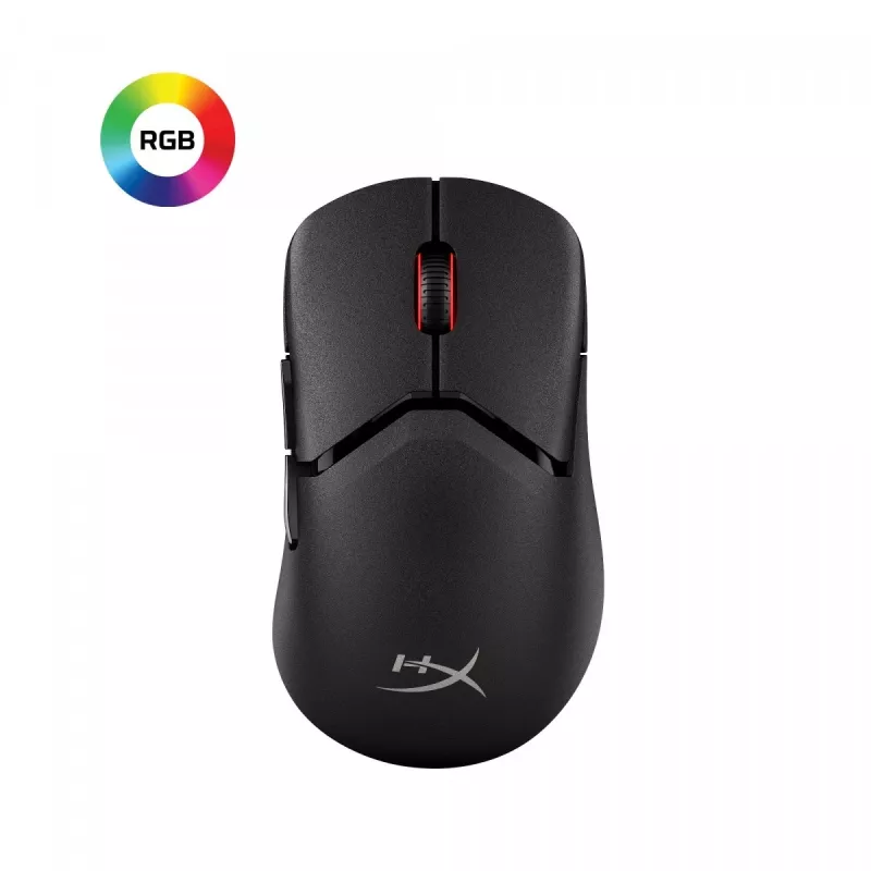 HyperX Pulsefire Saga Pro Wireless Gaming-Maus (Schwarz)