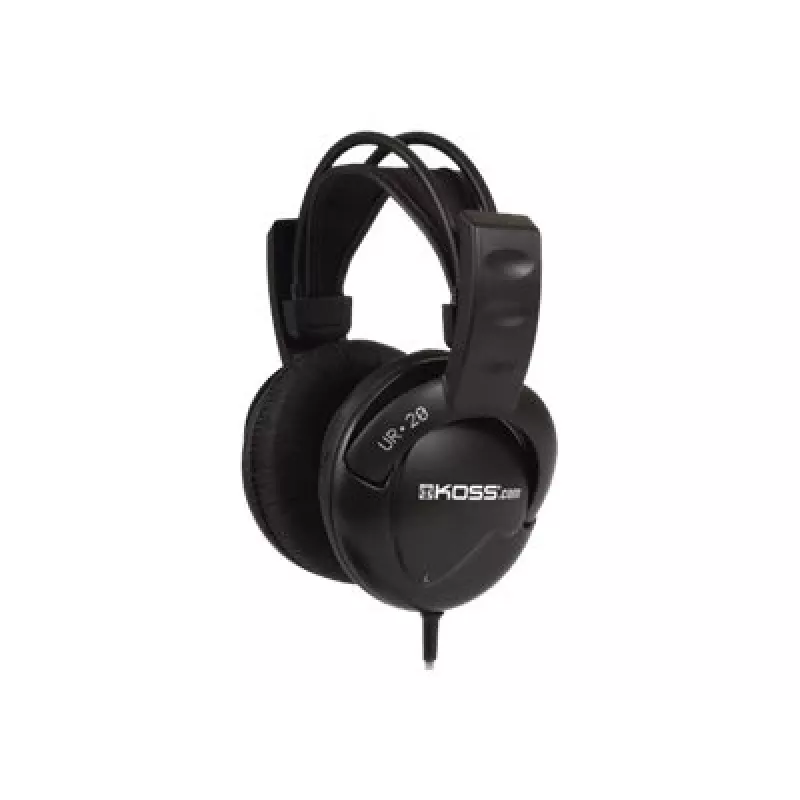 Koss | UR20 | Kopfhörer DJ-Stil | Kabelgebunden | On-Ear | Geräuschunterdrückung | Schwarz